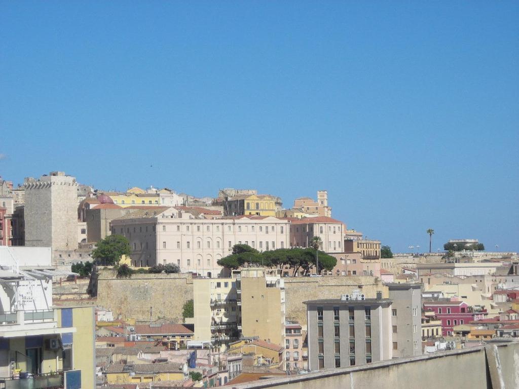 Appartamento Panoramico Cagliari, I Tre Grilli, Centro Kültér fotó