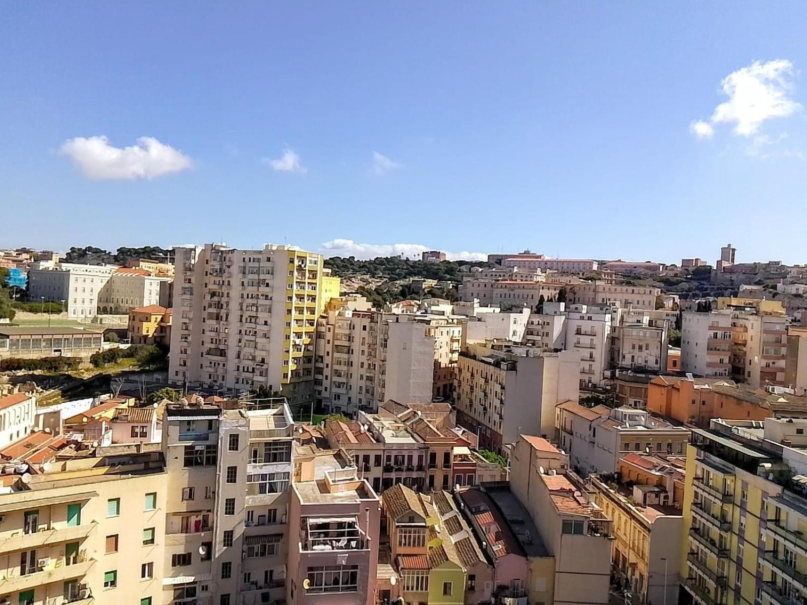 Appartamento Panoramico Cagliari, I Tre Grilli, Centro Kültér fotó